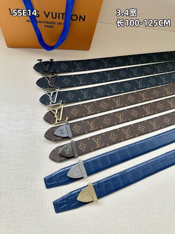 LV belt 34mmX100-125cm 8L02
